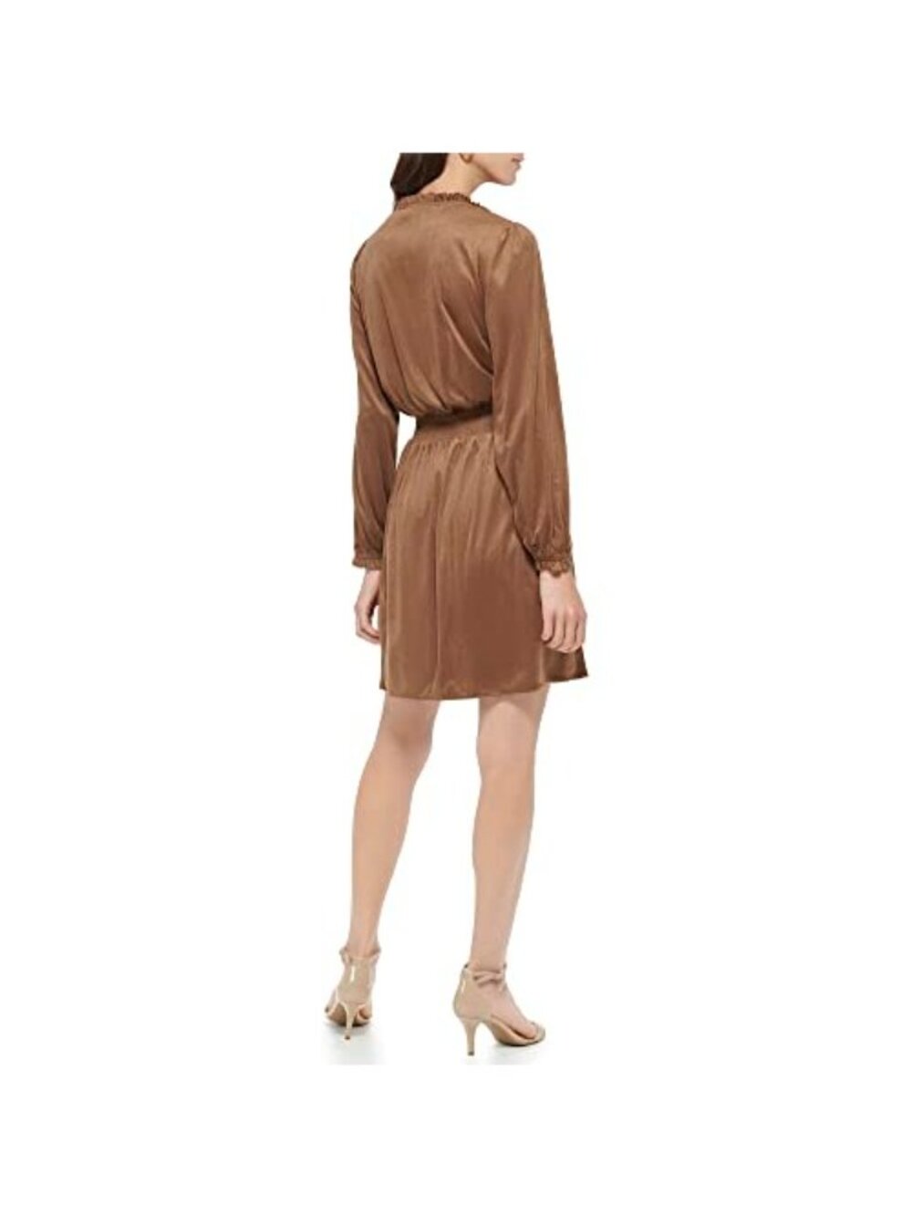 New Tommy Hilfiger Women's Brown Dress Size 10 US with Tags - Picture 2 of 5